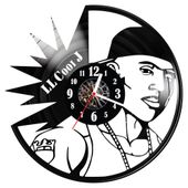 Zegar ścienny z płyty winylowej LL Cool J 1664.14