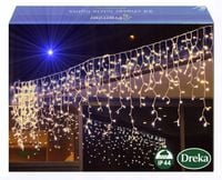 SOPLE 500 LED KURTYNA LAMPKI ZEWNĘTRZNE IP44 BIAŁY CIEPŁY+ ZIMNY FLASH 21M