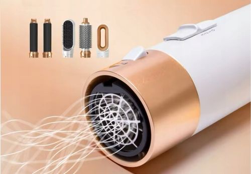 SUSZARKA LOKÓWKA WIELOFUNKCYJNA 5W1 ZESTAW SUSZENIE PROSTOWANIE KOLORY na Arena.pl