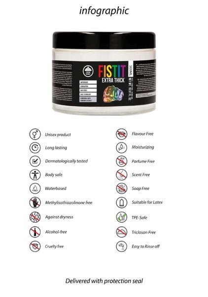 Fist It - Extra Thick - Rainbow - 500 Ml zdjęcie 8