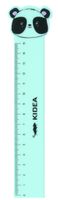 linijka z figurka 15cm kidea - zielona
