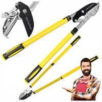 SEKATOR DO GAŁĘZI SEKATOR TELESKOPOWY OGRODOWY PRZEGUBOWY NOŻYCE TEFLON