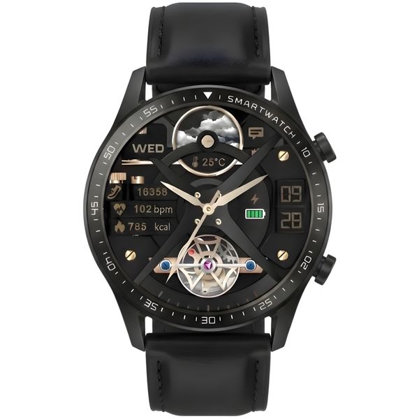 smartwatch gravity czarny 2 paski gt10-5 zdjęcie 9