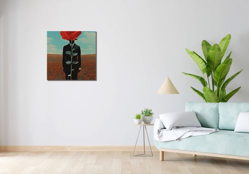 Obraz 60x60cm Obserwator zza Maku na Arena.pl