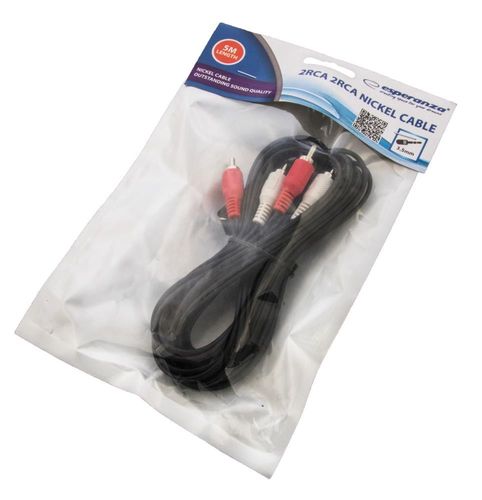 ESPERANZA EB246 KABEL 2xRCA - 2xRCA / 5M na Arena.pl