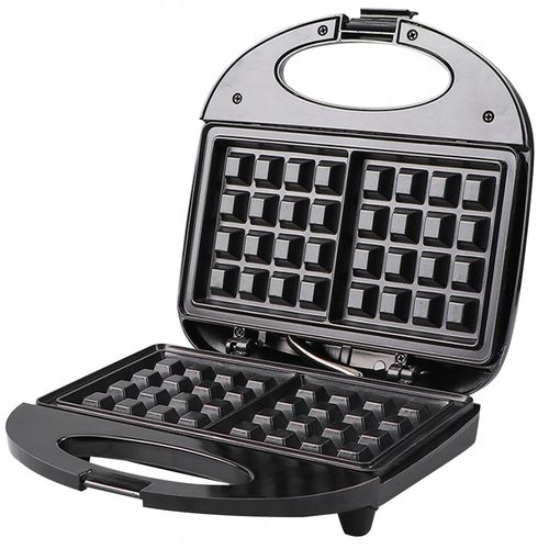 Gofrownica MINI WAFFLE MAKER 750 W black na Arena.pl