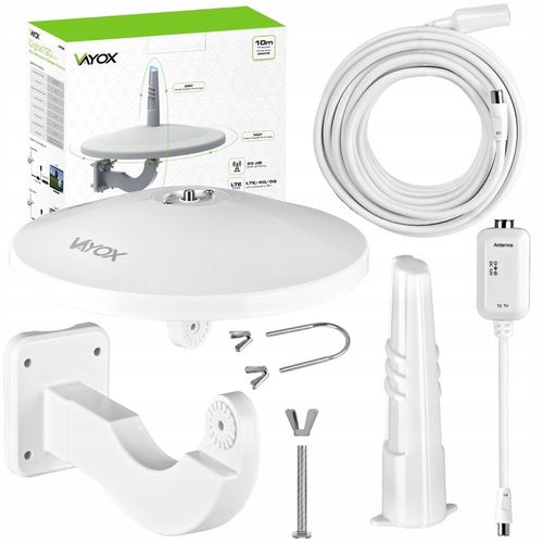 ANTENA DVBT2 DO TV NAZIEMNEJ DOOKÓLNA COMBO VHF UHF 4K LTE Digital720 na Arena.pl