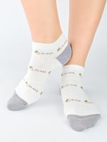 STOPKI DAMSKIE BAWEŁNA ST057 36-41 mix kolor/mix wzór