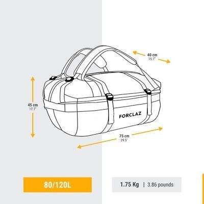 Torba trekkingowa Forclaz Duffel 80-120 litrów zdjęcie 3