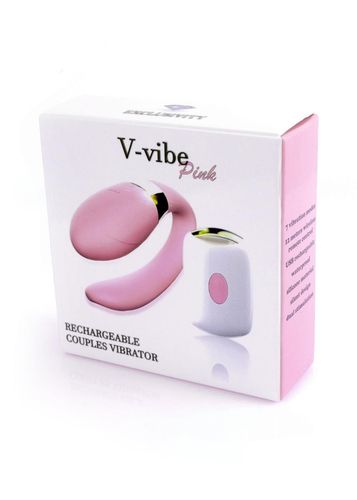 stymulator-v-vibe pink usb 7 function / remote control na Arena.pl