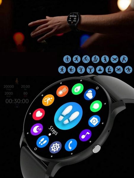 Zegarek damski SMARTWATCH Rubicon ROZMOWY SMS PULS zdjęcie 2