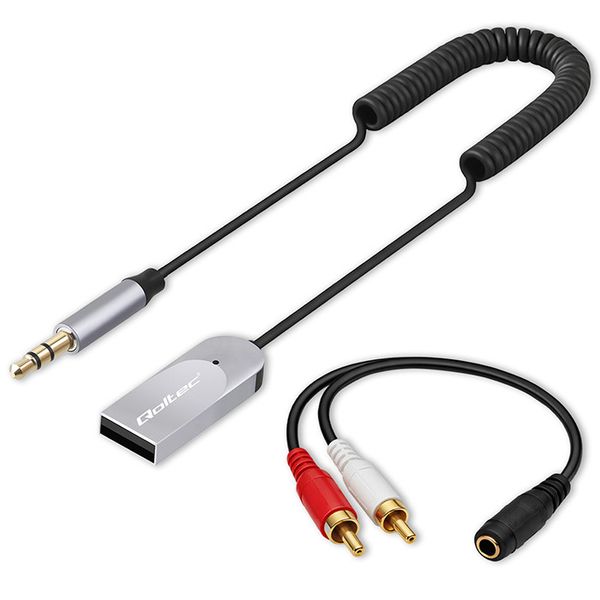 Adapter Bluetooth 6.0 Qoltec HiFi do Domu i Auta zdjęcie 1
