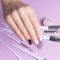 Hi Hybrid Glam Pyłek na paznokcie #510 Violet Dust  0.8g