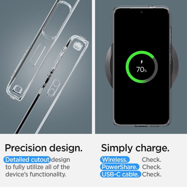 SPIGEN LIQUID CRYSTAL GALAXY S24 CRYSTAL CLEAR zdjęcie 12