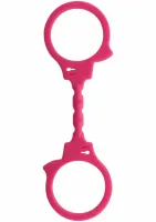 shots stretchy fun cuffs silikonowe kajdanki elastyczne czarne