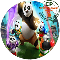 Opłatek na tort Kung fu Panda