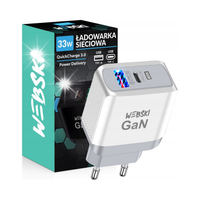 ŁADOWARKA SIECIOWA USB TYPU C DO TELEFONÓW 33W PD