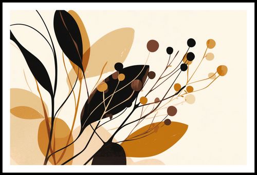 Plakat 91,5x60cm Jesienne Sylwety na Arena.pl