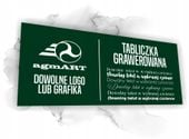 Tabliczka z Grawerem 10x5 cm Wysoka Jakość Personalizacja TWOJE LOGO