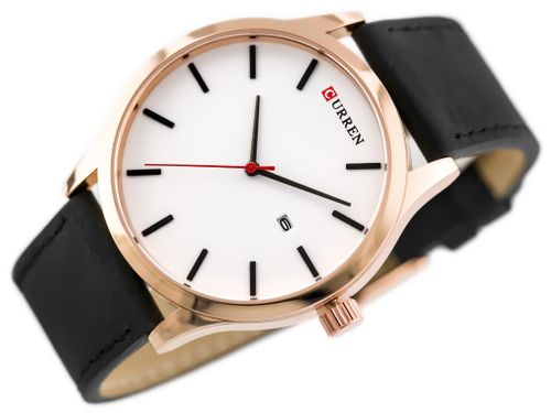 CURREN 8214 (zc014a) - black/white na Arena.pl