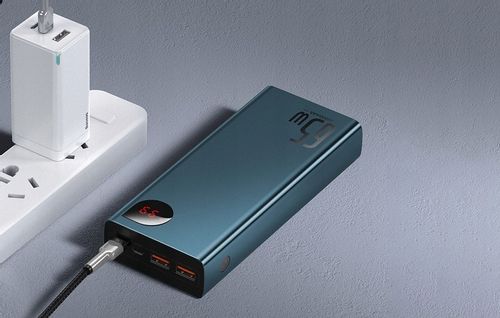 BASEUS POWERBANK 20000MAH 2X USB 1X USB-C PD QC 5A 65W LED CERTYFIKAT CE na Arena.pl