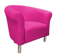 Fotel Milo Mikrofaza 10  nogi chrom