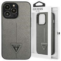 guess guhcp13xpsatlg iphone 13 pro max6,7 srebrny/silver hardcase