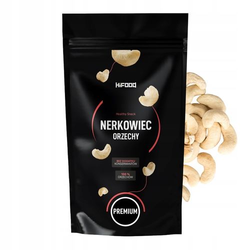 Orzechy Nerkowca Całe 1kg HiFOOD Świeże Jakość Premium Nerkowiec na Arena.pl