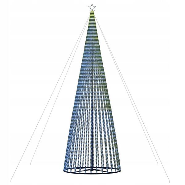 Choinka LED 1544 LEDs Niebieski 500 cm zdjęcie 11