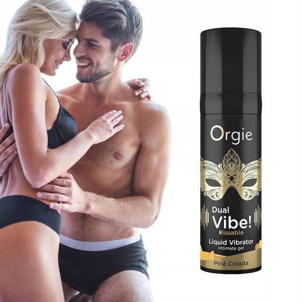 Żel intymny. Wibrujący, stymulujący. Smak i zapach Pina Colada. zdjęcie 4