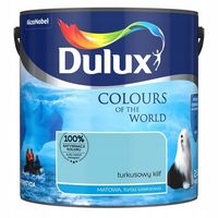 Dulux Świata farba ścienna Turkusowy klif 2,5 l matowa