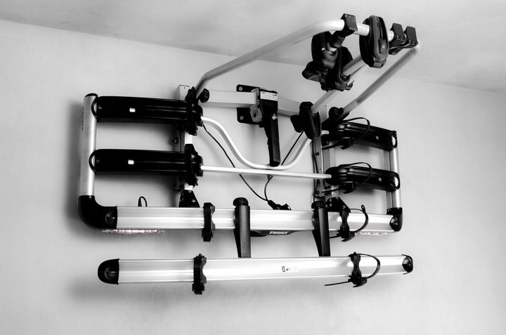 Wieszak do platform rowerowych ścienny kula PEŁNA, toczona CNC zdjęcie 9