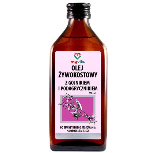 Olej żywokostowy z gojnikiem i podagrycznikiem 250ml MyVita na Arena.pl