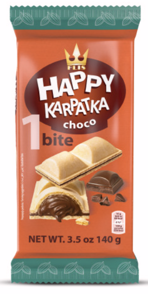 FLIS WAFELEK KARPATKA 140G HAPPY CHOCO zdjęcie 1