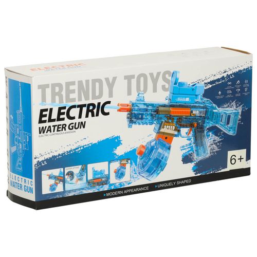 Pistolet Karabin Na Wodę Elektryczny Automatyczne Zassysanie Wody Duży na Arena.pl