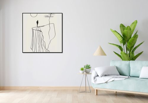 Plakat 90x90cm Samotność i Wzniosłość na Arena.pl
