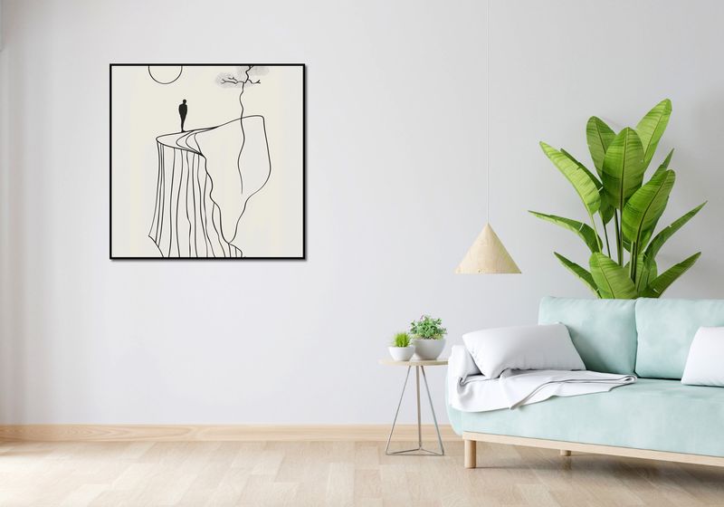Plakat 90x90cm Samotność i Wzniosłość zdjęcie 4
