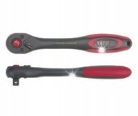 YATO GRZECHOTKA POWLEKANA PROSTA 202mm 3/8'' 72T DO NASADEK