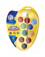 FARBY AKWARELOWE 12 KOL.FI 30MM PALETKA 2528 A'4