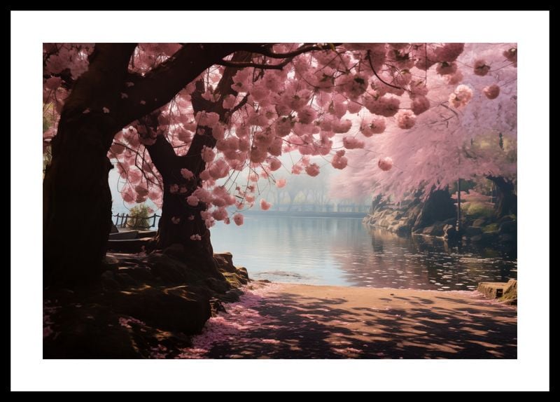 Plakat 45x30cm Spokój Sakury zdjęcie 3