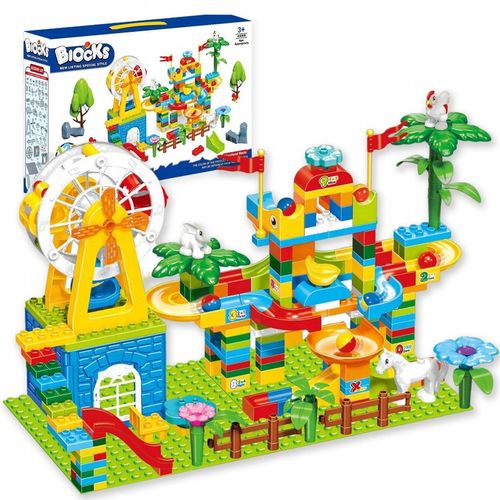 Klocki Konstrukcyjne Farma Duży Zestaw z 243 elementów dla Dzieci +3 lata na Arena.pl