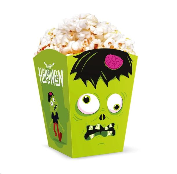 Pudełka na popcorn Halloween zdjęcie 2