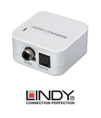 Konwerter SPDIF - Toslink LINDY 70411 na Arena.pl