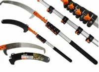 PIŁA TELESKOPOWA DO GAŁĘZI RĘCZNA BRADAS Z HAKIEM