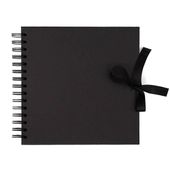 ALBUM DO ZDOBIENIA 20,5 CM X 20,5 CM CZARNY DPAL-003 DP CRAFT