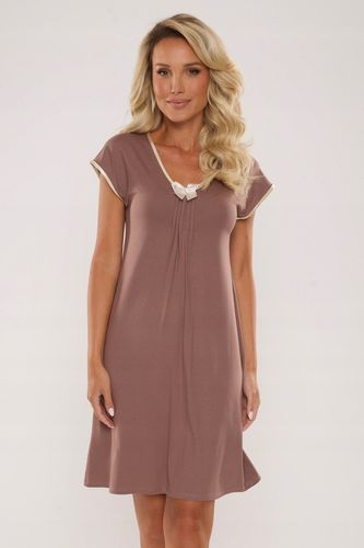 Koszula nocna z wiskozy De Lafense Visa 870 mocca L 40 na Arena.pl