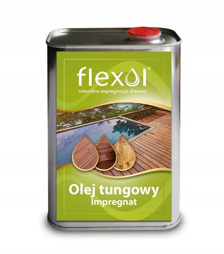 Olej tungowy impregnat do drewna naturalny tung oil na Arena.pl