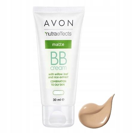 Avon - matujący krem BB 5 w 1 Nutra Effects Light zdjęcie 1
