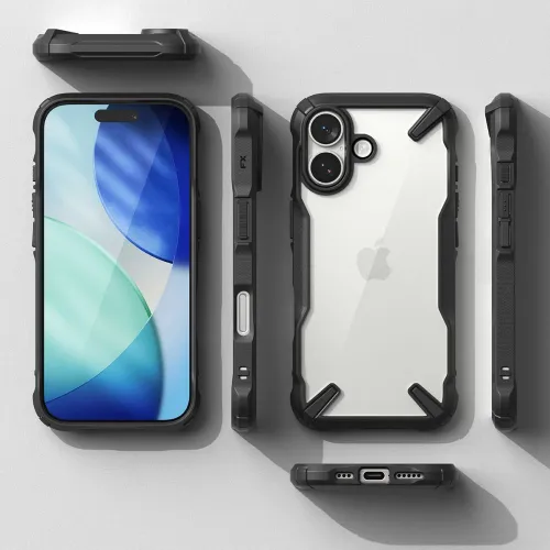 etui ringke fusion x na iphone 17 - czarne na Arena.pl