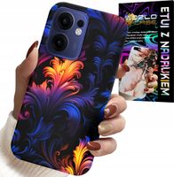 ETUI DO OPPO FIND X5 LITE - ABSTRAKCYJNE KOLOROWE WZORY + FOLIA